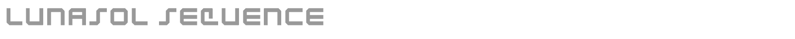 Lunasol font preview
